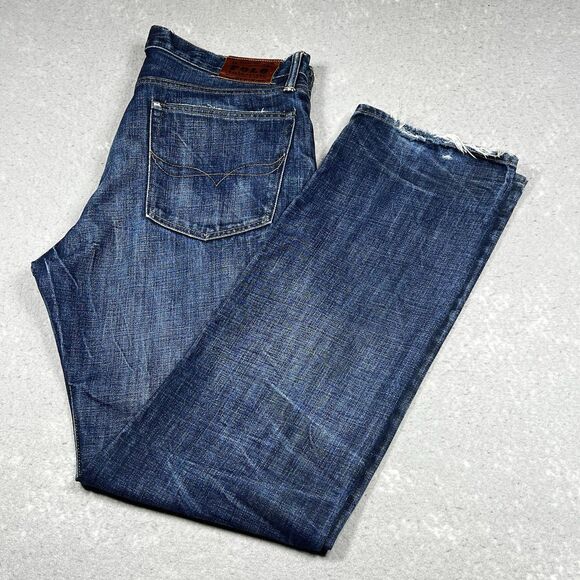 Polo Ralph Lauren Jeans Mens Size 36 Blue Denim Classic Fit 867 Inseam 33 in - Picture 1 of 15